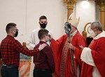 Na svetkovinu Duhova biskup Bože Radoš predslavio misno slavlje uz podjelu sakramenta svete potvrde